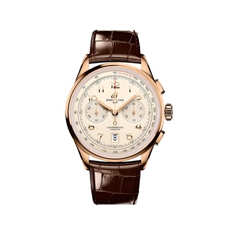 Breitling Premier B01 Chronograph Cream Dial Men 42mm – 